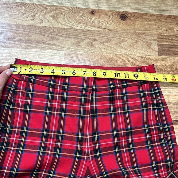 J. Crew Tartan Kelsey crop pants size 2 - Picture 6 of 16